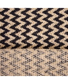 Tejido punto 100 % papel raffia Black & White Agotada