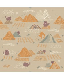 Shoft-Shell Beaver and Mountains