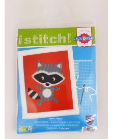 Kit Petit Point: Mapache