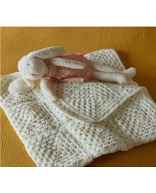 Patrón Manta Bebé Crochet