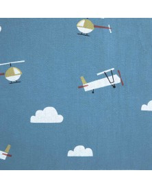 Rustic Cotton Planes Jade