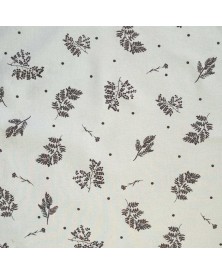 Tela Viyela Cotton Print Winter Leaves