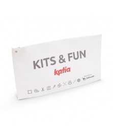 Estuche de papel con cremallera Kits & Fun