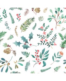 Tela Canvas Xmas Floral