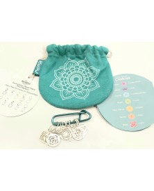 Marcadores plata Mindful KnitPro