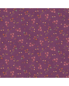 Tela colección Gift of Grateful Praise Flores Morada
