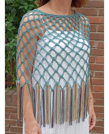 Patrón Poncho Crochet