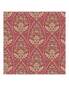 Tela tilda colección Sanctuary adina maroon