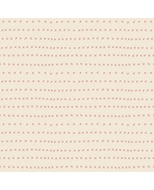 Tela Colección Down Tinsel Cross Lines Cream