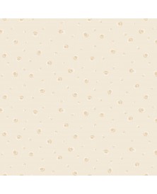 Tela Colección Down Tinsel Snowflakes Cream