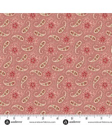 Tela Andover Joy Ornaments Paisley Snowflake