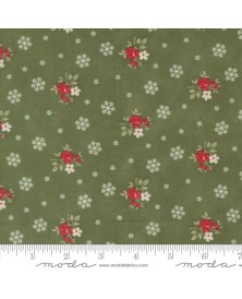 Tela colección A Christmas Carol Holly